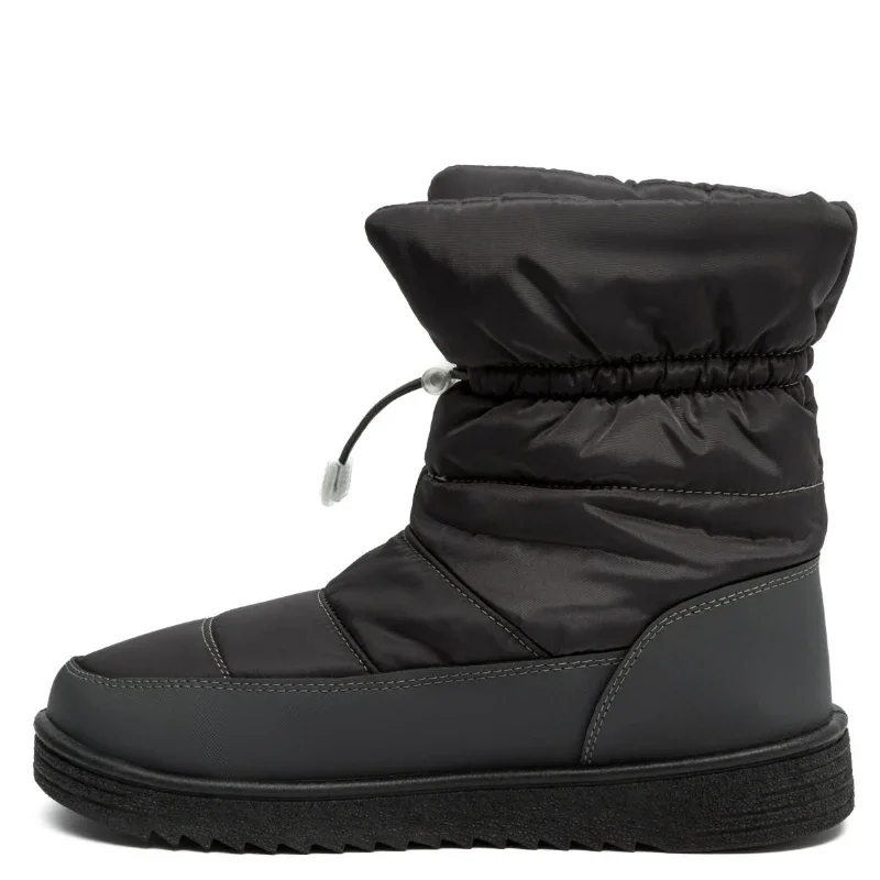 Дутики жіночі утеплені Аспен Темно-сірі - зображення 3