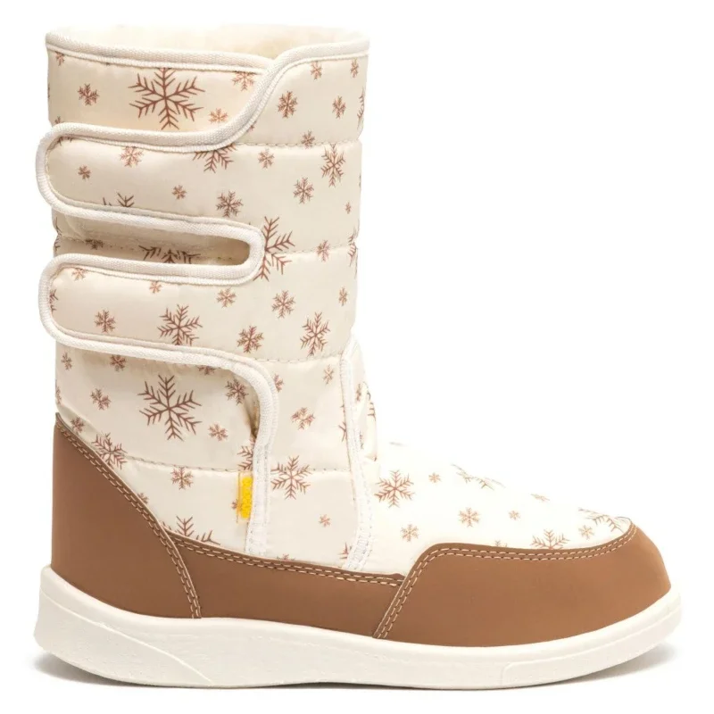 Дутики жіночі високі зимові Аврора Айворі - зображення 2