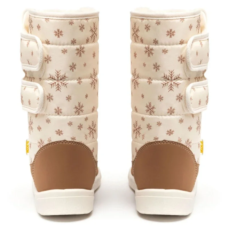 Дутики жіночі високі зимові Аврора Айворі - зображення 3