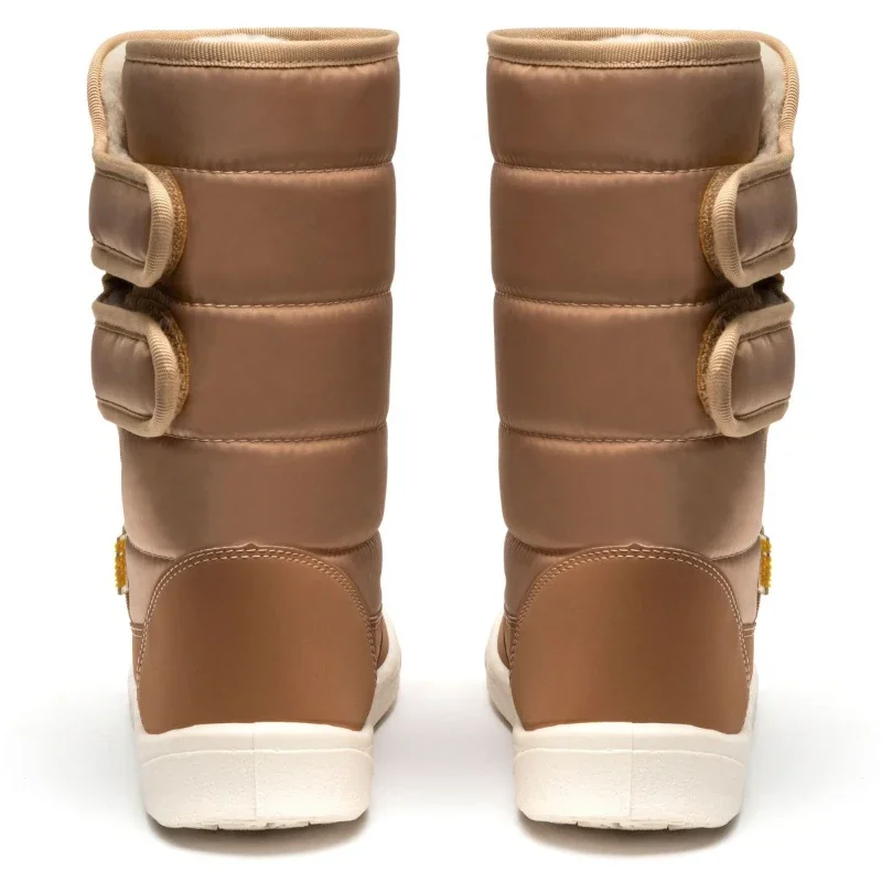 Жіночі чоботи утеплені Аврора бежеві - зображення 3