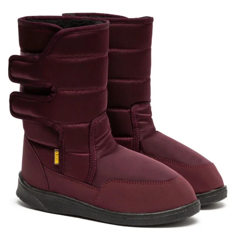 Жіночі чоботи високі Аврора бордові