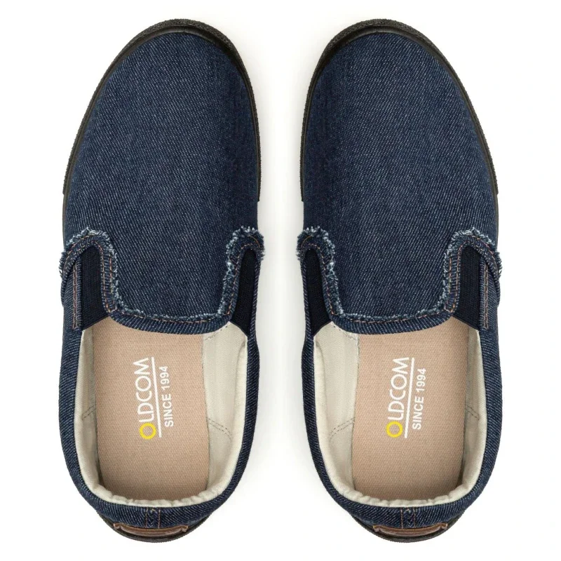 Чоловічі сліпони Бостон джинсові - зображення 4