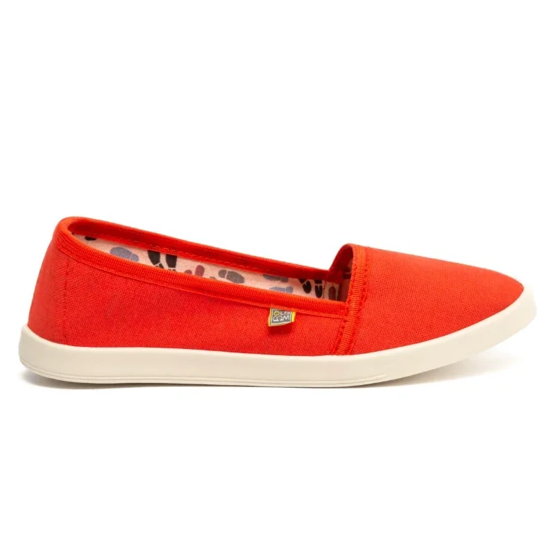 Жіночі сліпони Канвас Помаранчеві - зображення 2