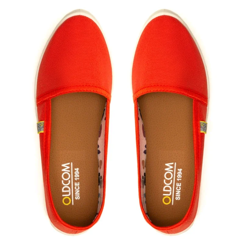 Жіночі сліпони Канвас Помаранчеві - зображення 4