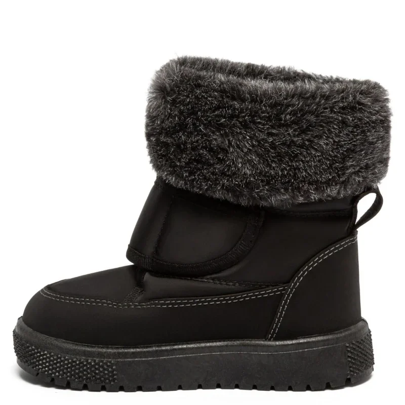 Дутики чорні для дітей Еліза 21-29 розмір - зображення 3