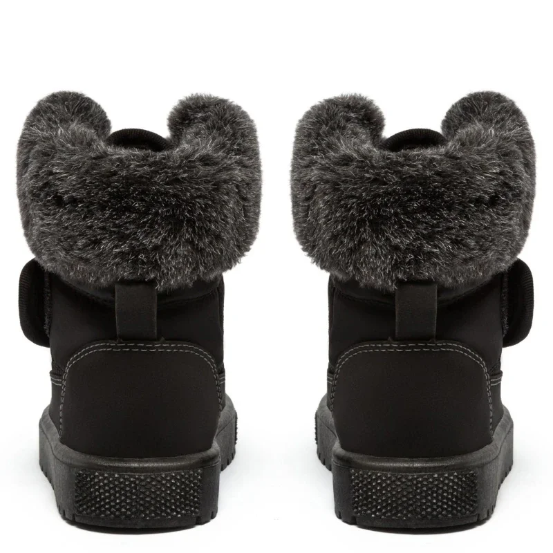 Дутики чорні для дітей Еліза 21-29 розмір - зображення 4