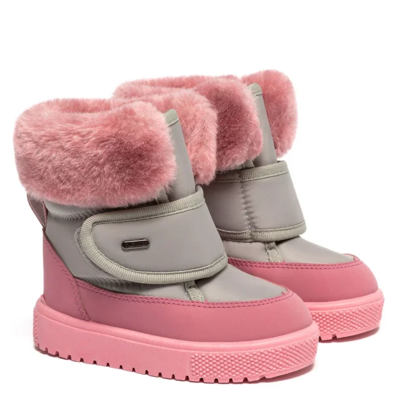 Дутики для дівчаток Еліза Рожеві 21-29 розмір