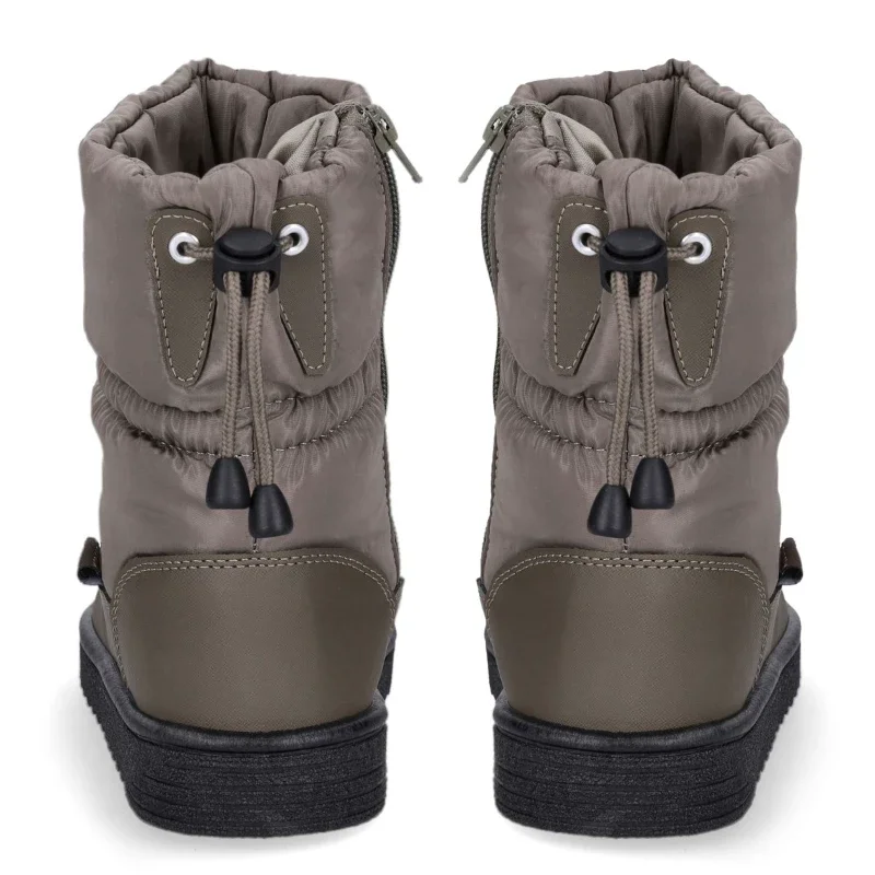 Дутики дитячі на хутрі Eska сірі - зображення 2