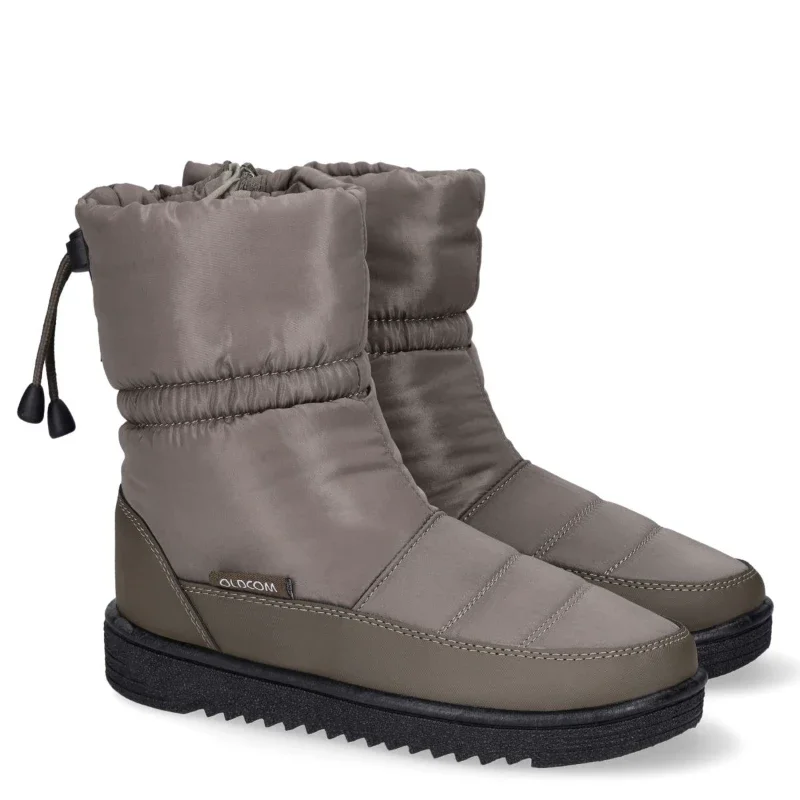 Дутики дитячі на хутрі Eska сірі