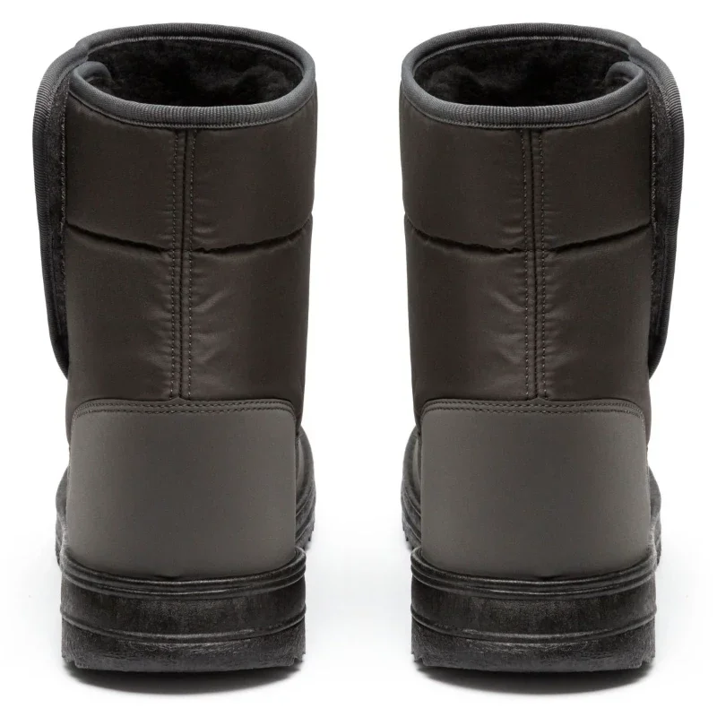 Чоботи чоловічі дутики Еверест на хутрі Сірі - зображення 3