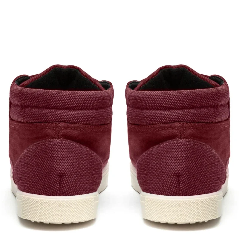 Кеди жіночі на флісі Лео Бордові - зображення 4