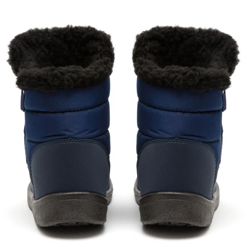 Жіночі чоботи с замочком утеплені Polar Сині - зображення 4