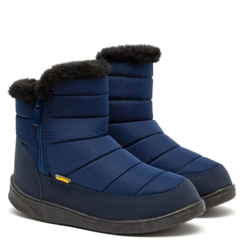 Жіночі чоботи с замочком утеплені Polar Сині