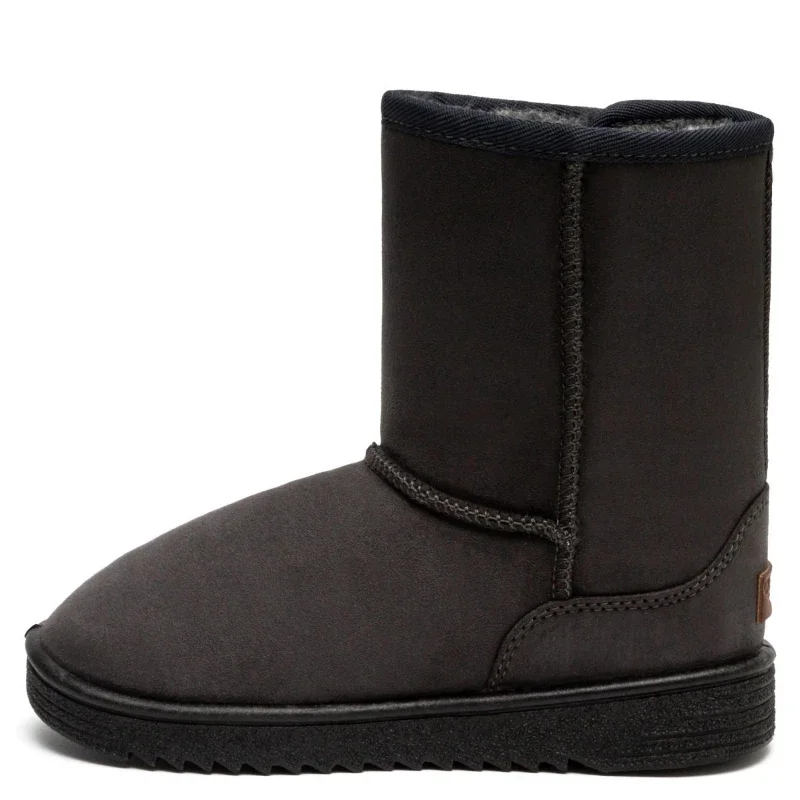 Дитячі уггі високі Адісон Чорні - зображення 3