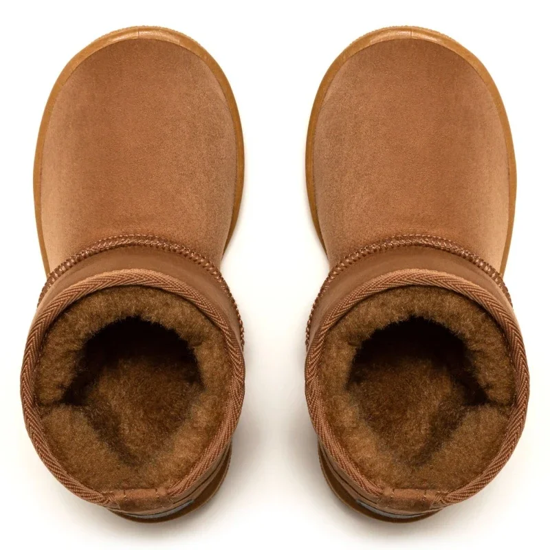 Дитячі уггі Брук Бежеві - зображення 4