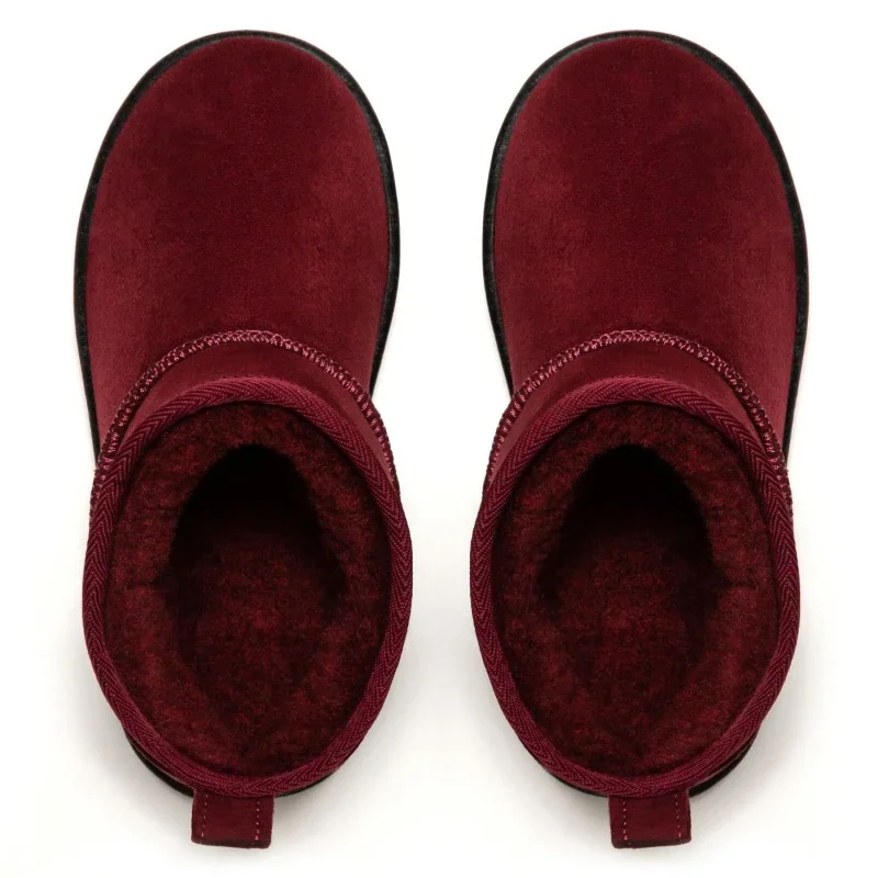 Дитячі уггі Брук Бордові - зображення 4