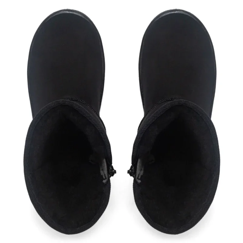 Уггі утеплені жіночі Петра Чорні - зображення 4