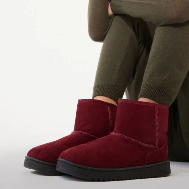 Жіночі уггі зимові Дакота Бордові - зображення 4