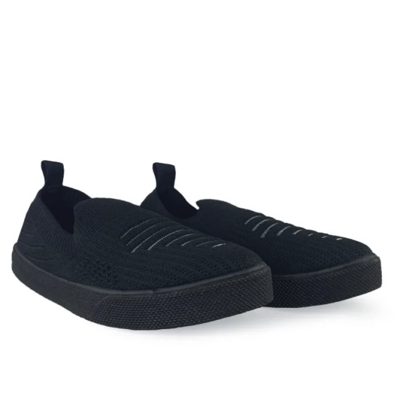 Сліпони дитячі Vigo чорні сіточкою