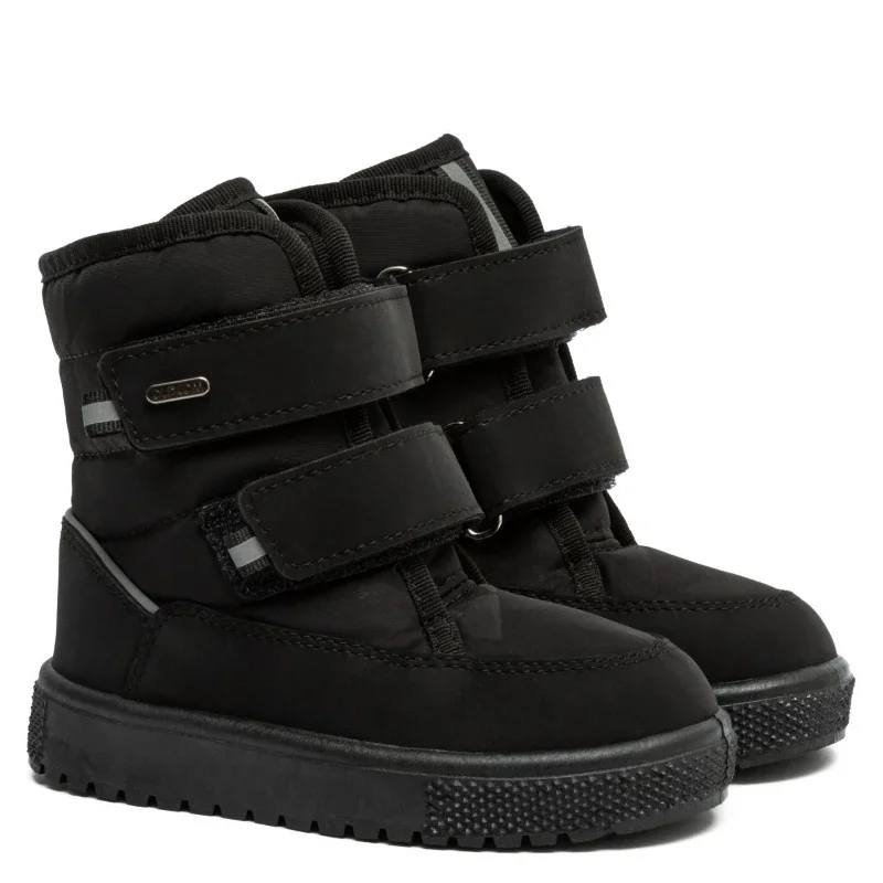 Дутики зимові дитячі Віллі Чорні 21-29 розмір