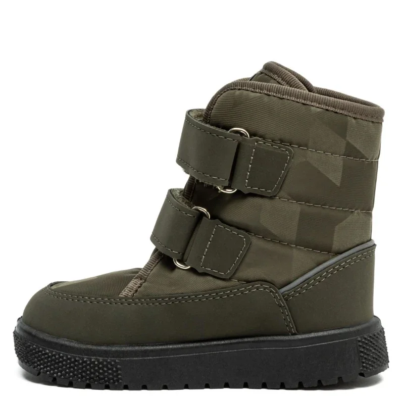 Дутики для хлопчиків Віллі Хакі 21-29 розмір - зображення 3