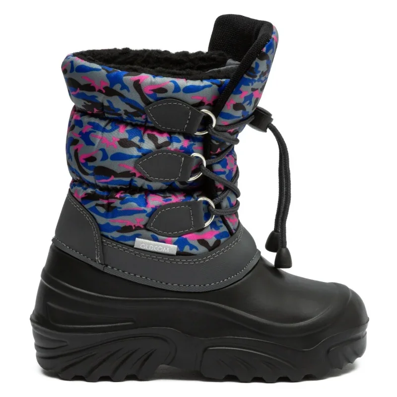 Чоботи дитячі Wintry Cиньо-рожеві - зображення 2