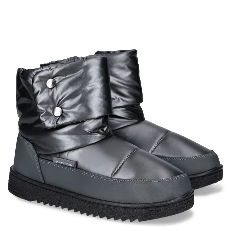 Дутіки жіночі на хутрі з замочком Яра Сірі