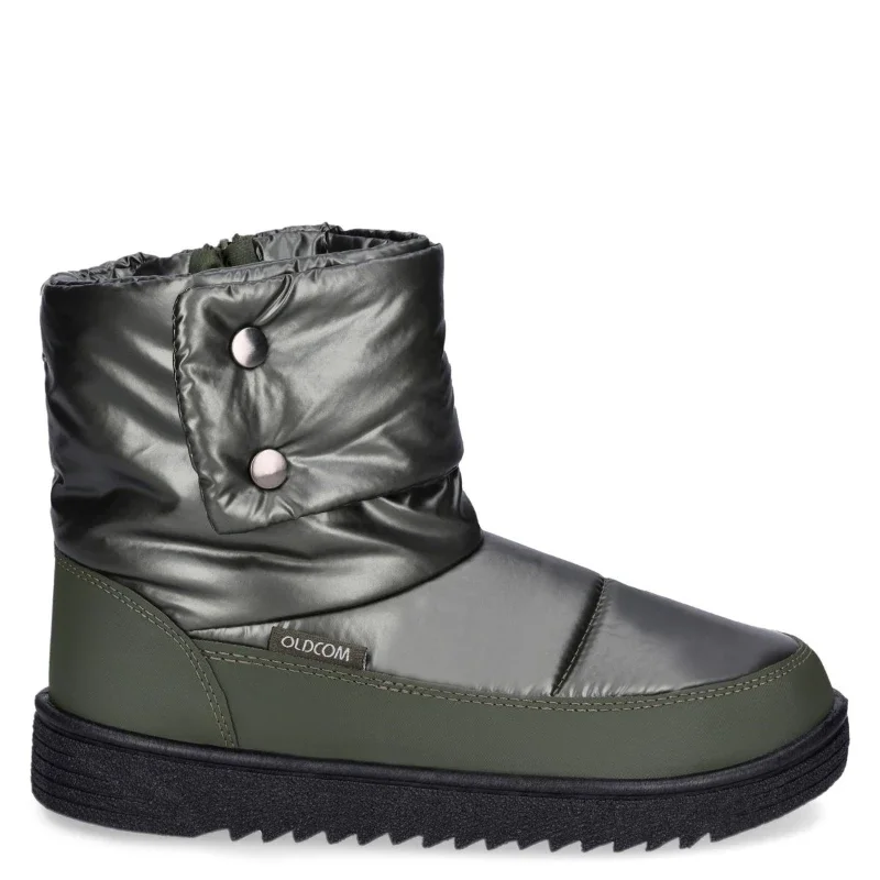 Дутіки жіночі зимові з замочком Яра Сірі - зображення 3