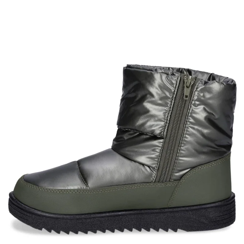 Дутіки жіночі зимові з замочком Яра Сірі - зображення 4