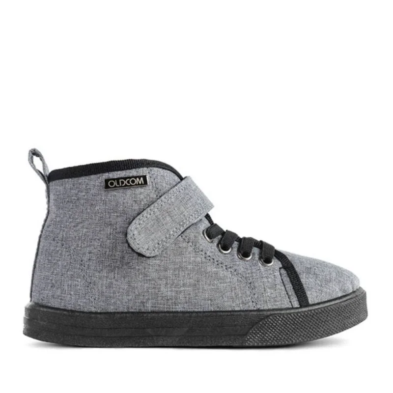 Кеди дитячі на флісі Yuta сірі - зображення 2