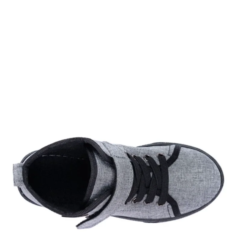 Кеди дитячі на флісі Yuta сірі - зображення 3